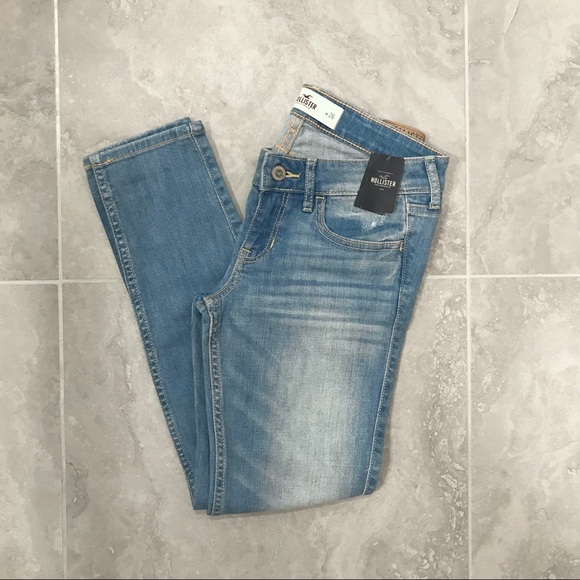 Hollister Denim - Sold. Hollister distressed light wash jeans